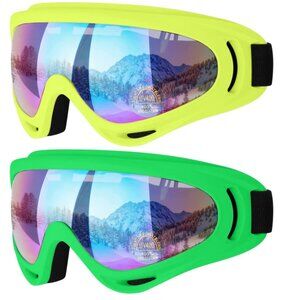 Snowboard Goggles 2pcs SET